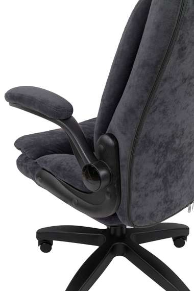 Кресло Chairman Home 533 Россия ткань S темно-серый