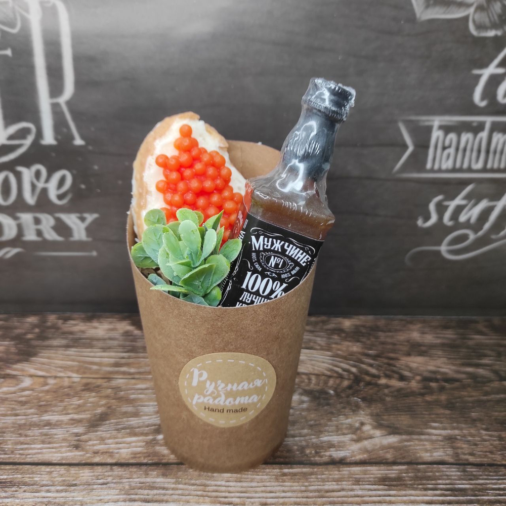 Мини букет из мыла "Ягодное наслаждение" 8 марта подарки