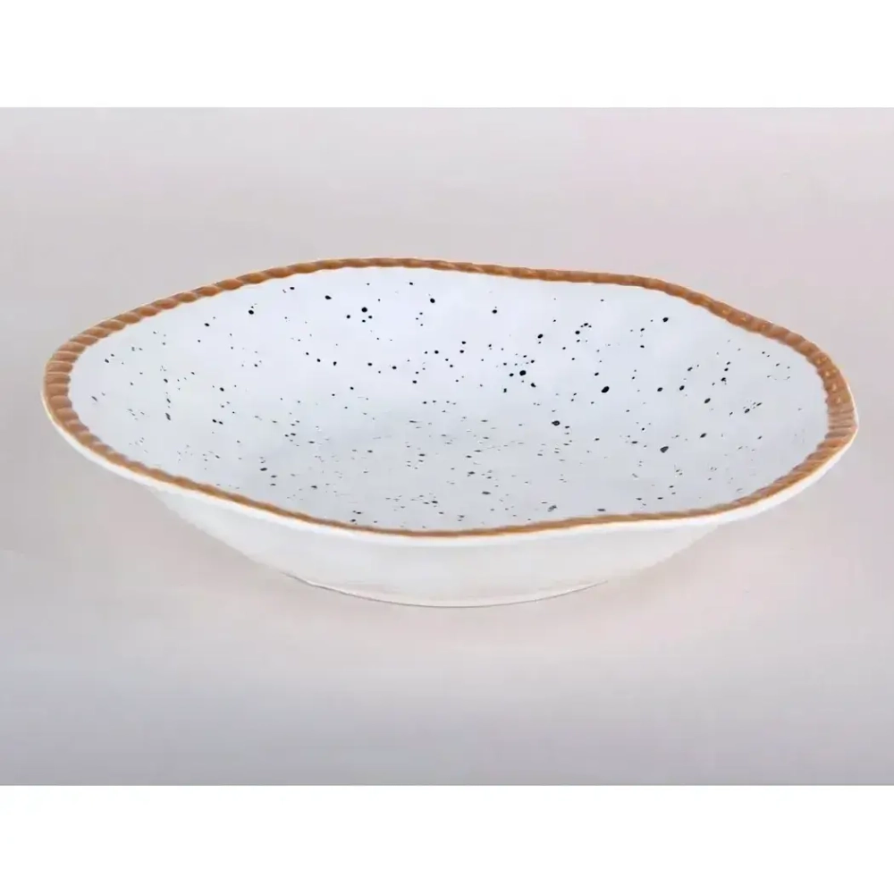 Тарелка десертная 20см с бортом Rope