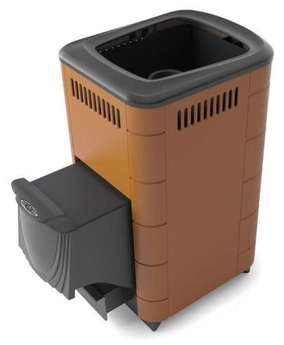 Банная печь ПБ Тунгуска Cast ДА ТО терракота