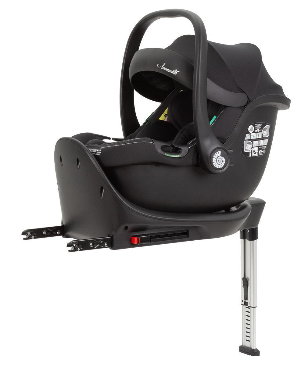 Коляска Carrello Vector CRL-6550 Ammonite AY329 Pro Absolute Black с базой Isofix 3 в 1 Landscape Grey