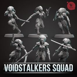 Комплект миниатюр Voidstalkers Squad