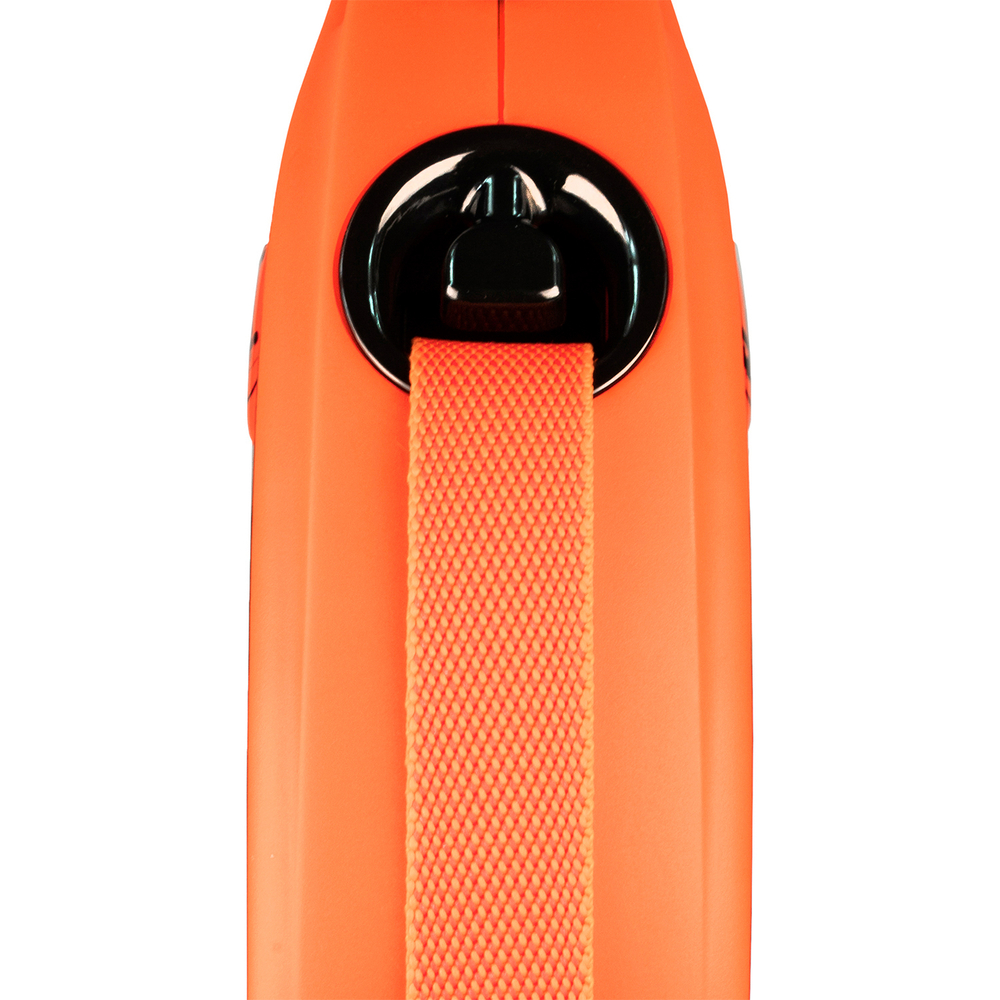 flexi рулетка Xtreme L (до 65 кг) 5 м лента оранжевая