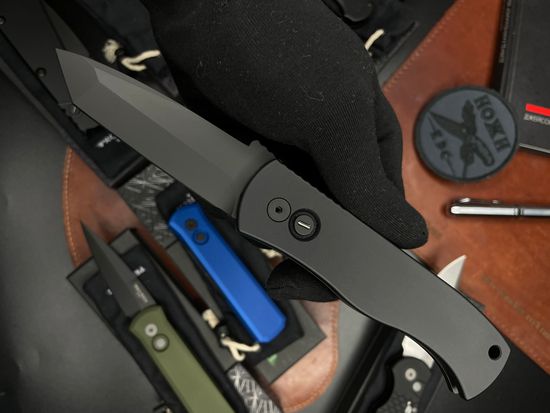 Складной нож Pro-Tech/Emerson E7T-Operator (Tritium) c клинком из стали 154CM, рукоять алюминий