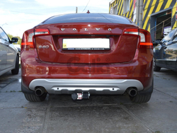 Оцинкованный фаркоп на Volvo S60 2010-2019, Volvo V60 2010-2019 (без электрики), Galia V0706A