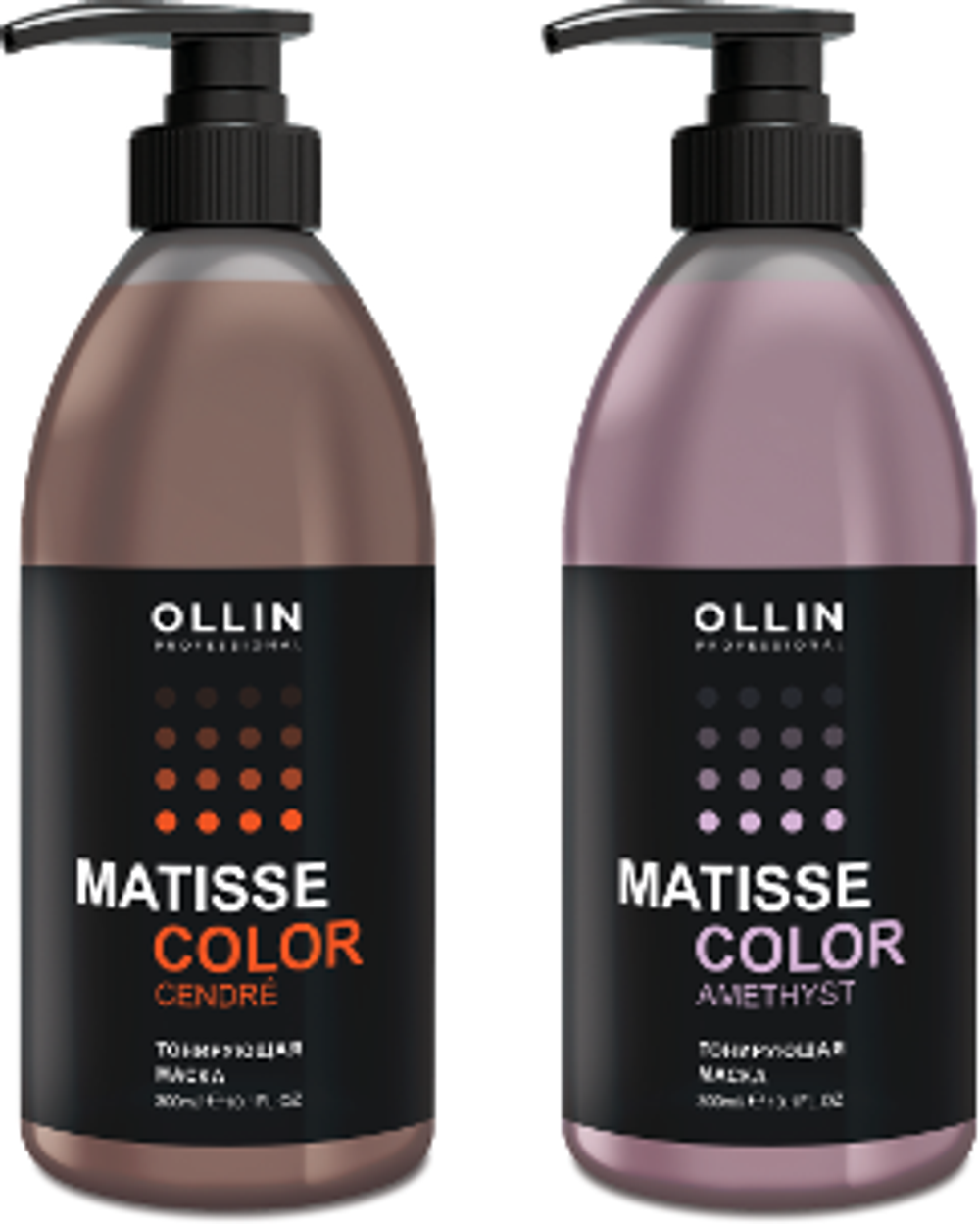 OLLIN Professional Matisse Color Rubin Маска для волос тонирующая, 300 мл