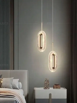 Подвесной светильник/ Люстра подвесная 36 Вт/ светодиодный LED 3 режима освещения (3000-6500 К)/ Акрил