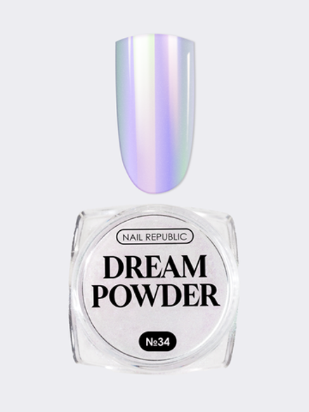 NR Dream Powder Втирка жемчужная единорог № 34, 0,2гр