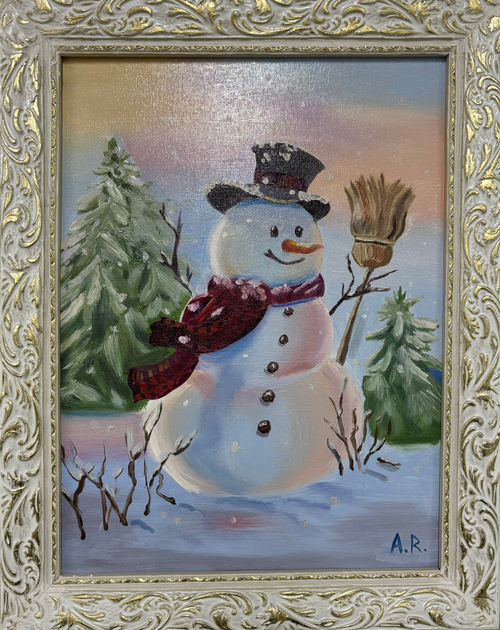 Картина «Снеговик»