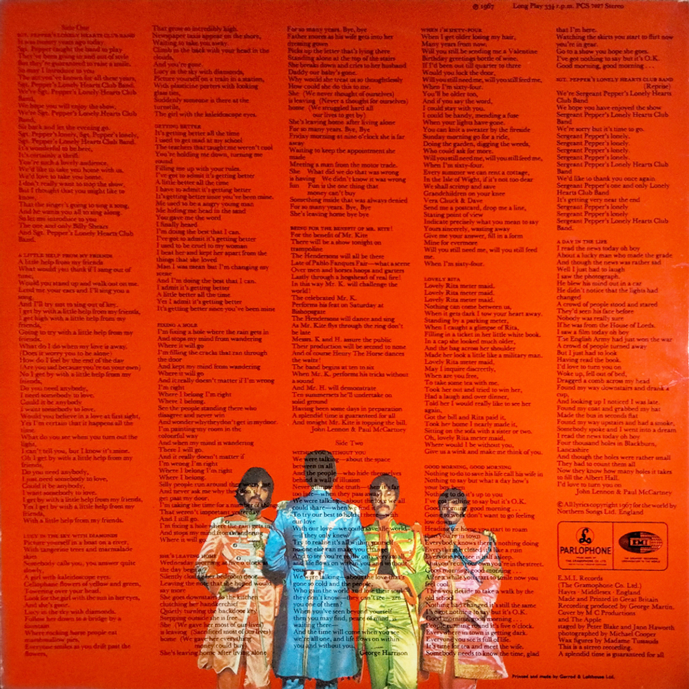 The Beatles / Sgt. Pepper's Lonely Hearts Club Band (LP)