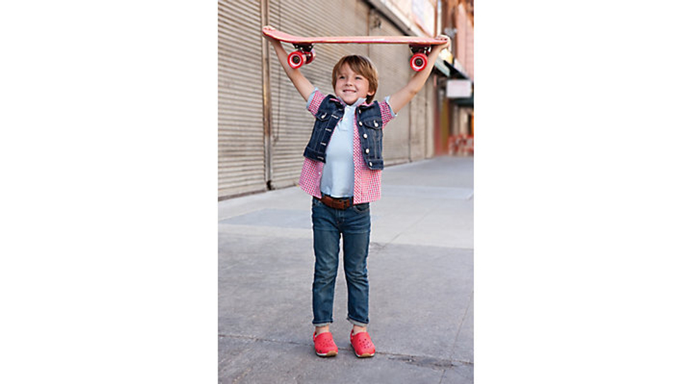 Сабо Kids Crocs Retro Clog Red / Black