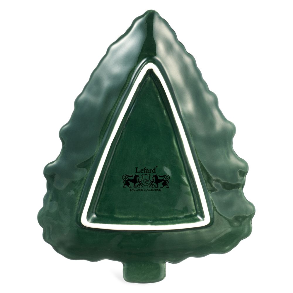 БЛЮДО СЕРВИРОВОЧНОЕ "GREEN PINE" 22*17,5*2,5 СМ