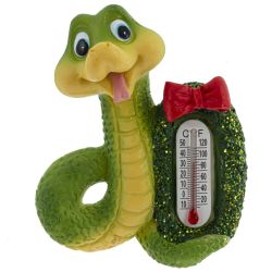 GAEM Магнит с термометром "Змея", L5 W2,5 H7 см, 6в.