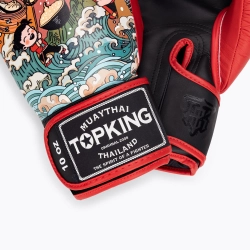 Боксёрские перчатки Top King Boxing Culture black/red TKBGCT-SL-2C3