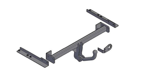 Фаркоп для Chevrolet Cruze седан с 2009-2015 г.в., Chevrolet Cruze хэтчбек 2011-2015 г.в. (без электрики) (паспорт и сертификат) Трейлер.9450