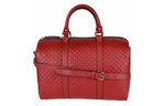 GUCCI Adjustable Strap Leather Shoulder Bag, Crossbody Bag, Handbag, Briefcase Women"s Red