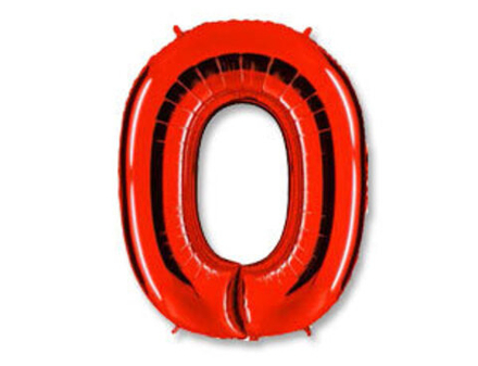 Г ЦИФРА 0  40" Красный