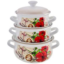 Набор кастрюль КМЗ Винтаж-1 3 пр.