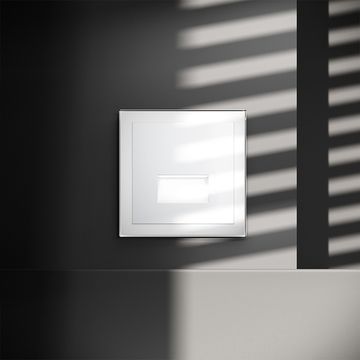 Подсветка светодиодная встраиваемая VOLTUM S70, (белый глянцевый)