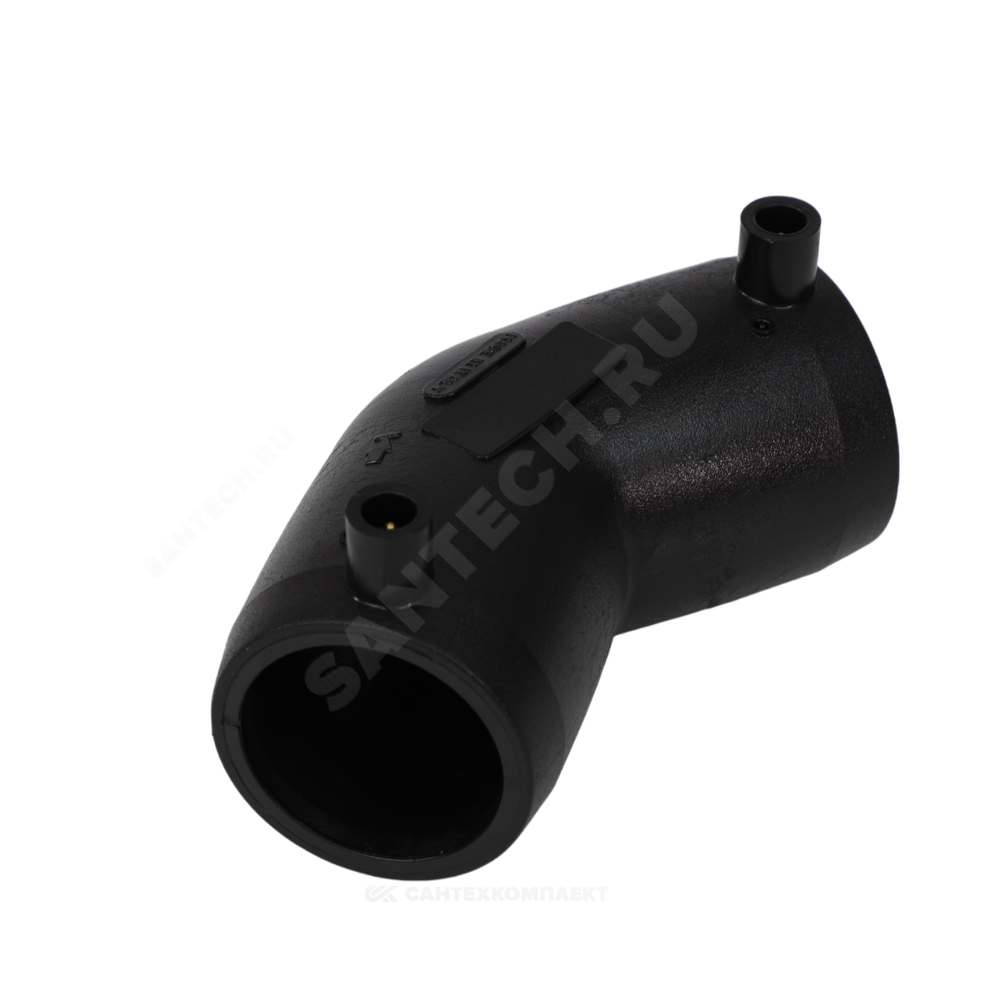 Отвод электросварной ПЭ100 Дн 50х90гр Ру16 SDR11 SMART JOINT EFL950A