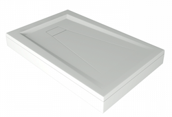 Душевой поддон из литьевого мрамора Bas Атриум 120x90см. CТ000016455