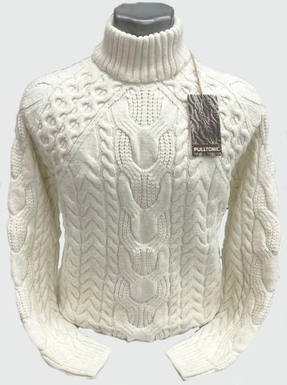 p-p 56-60. Pulltonic из шерсти и кашемира "Узорный". BATAL