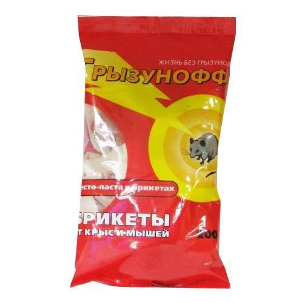 Тесто Грызунофф 200гр брикет GR-01-005-001-1