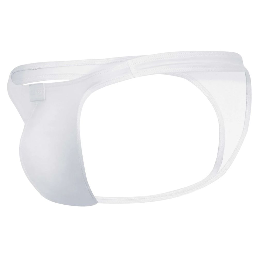 Мужские трусы тонги белые Clever Moda DESIRABLE THONG 183001