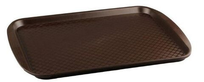 Поднос 42x30 см коричневый, Restola, Россия, 422106714/16