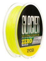 Шнур плетеный для рыбалки Ryobi GLACLER ZERO-120M yellow 0.3/d-0.092mm