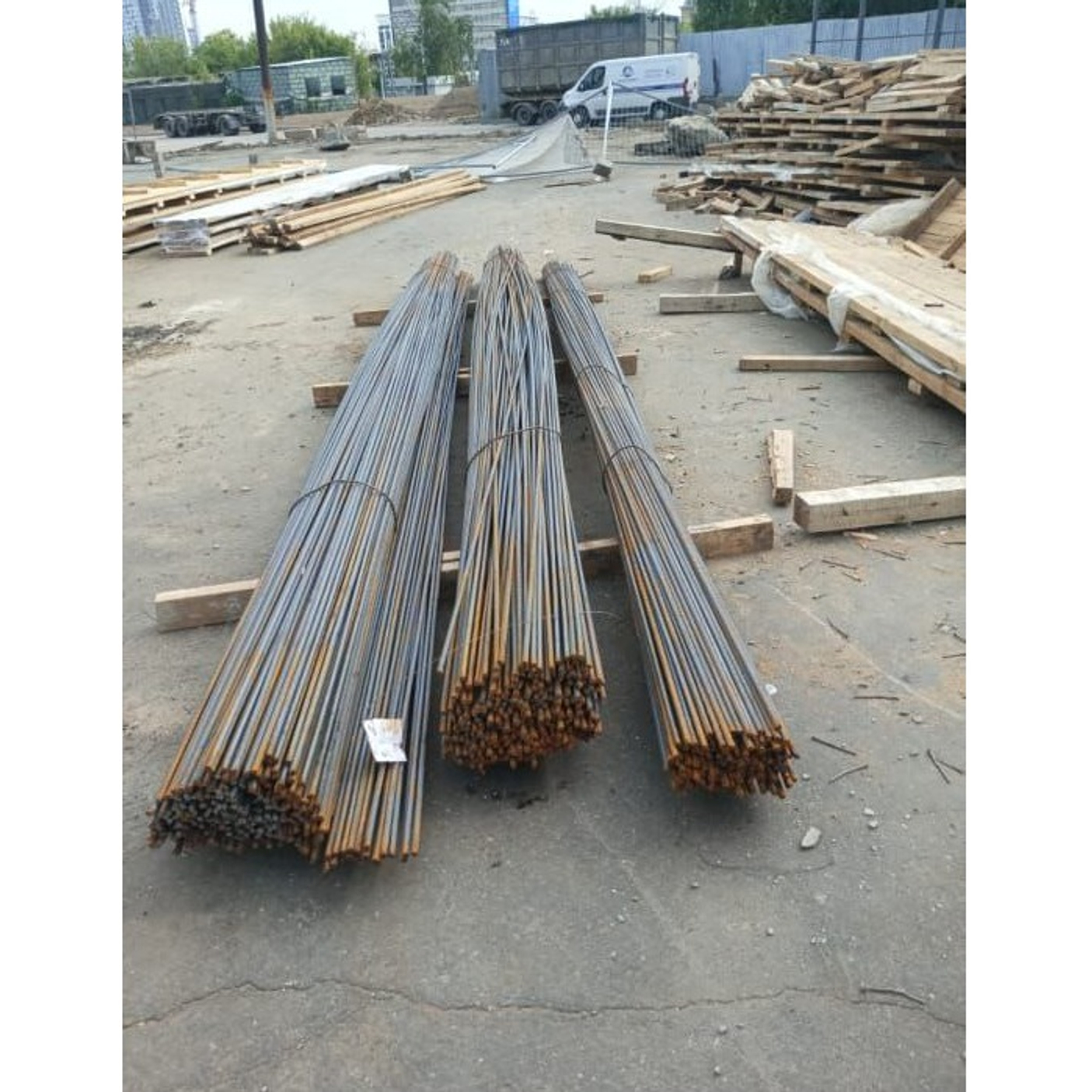 Поставка стальной арматуры класс А3 ГОСТ 34028 А500С 12 длина 6 м.