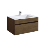 Тумба под раковину Vincea Chiara 800 подвесная, 1 выкатной ящик soft-close, T.Oak