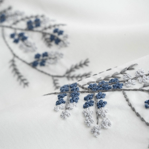 Постельное белье Organic Series | Derin Blue