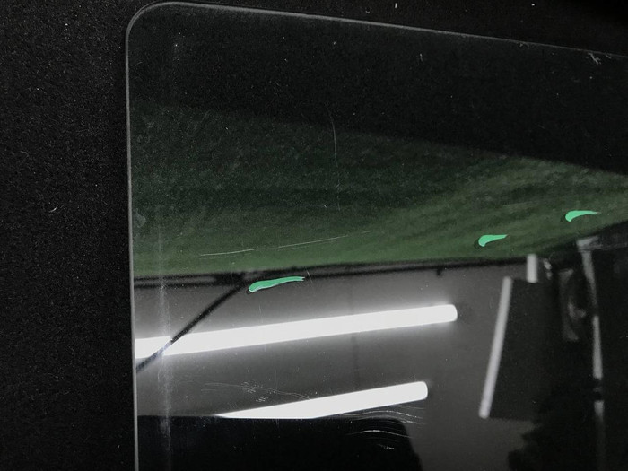 Стекло двери заднее левое Nissan Qashqai j10 06-13