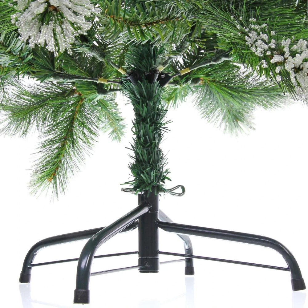 Елка «Хрустальная роса» 150 см, ПВХ+Леска (420 веток)