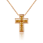 Подвеска из красного золота c цитринами 03-3148-00-206-1110-57