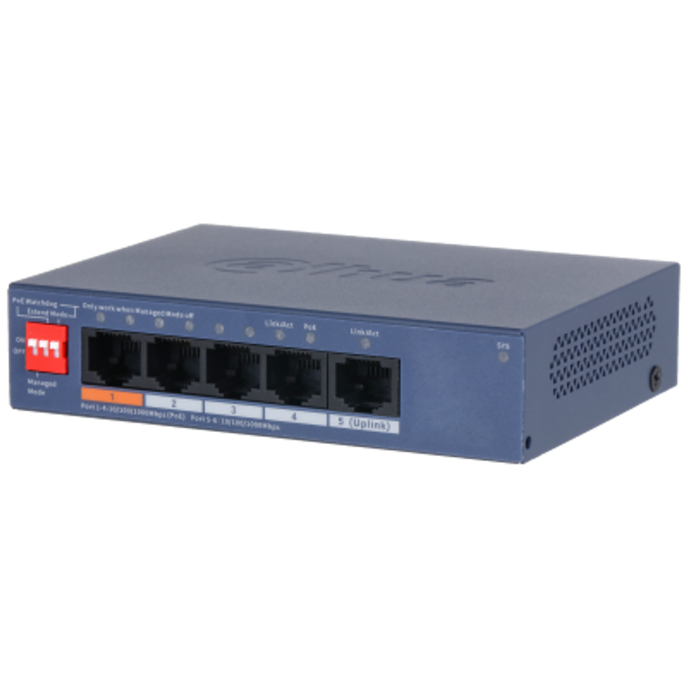 Сетевой PoE коммутатор Dahua Dahua DH-CS4005-4GT-60