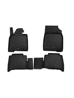 Коврики в салон для TOYOTA Land Cruiser 200, 2015-2021, 4 шт. (Повышенная устойчивость, повышенная износостойкос FORMAT.CARTYT00011