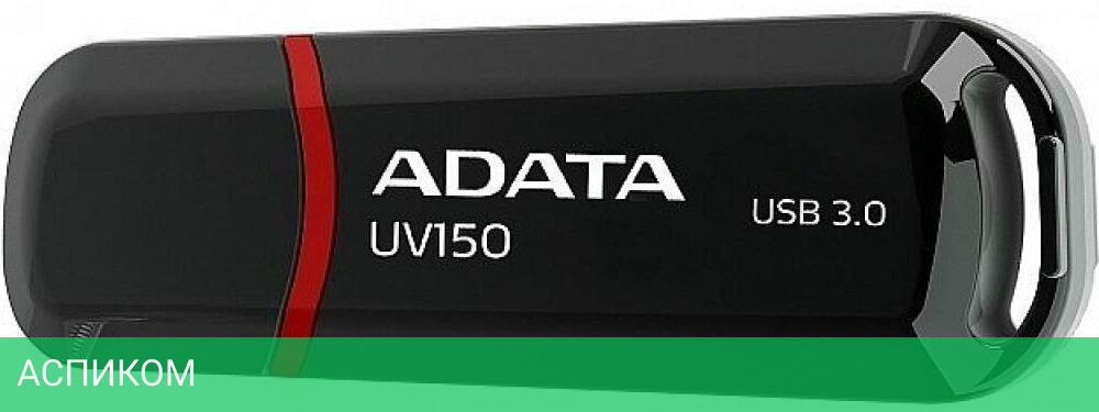 USB Flash-накопитель A-Data AUV150-32G-RBK 32GB