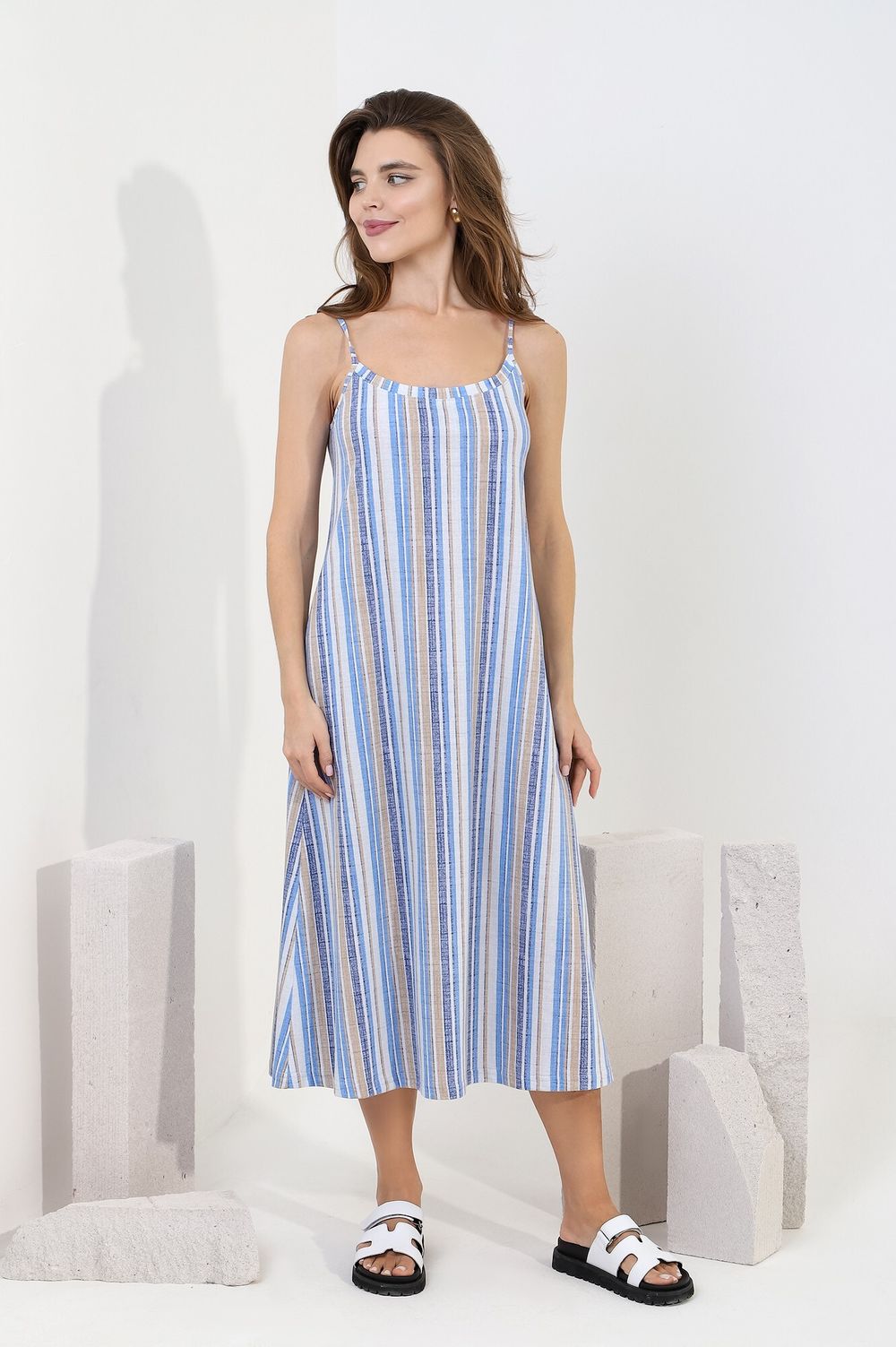 Сарафан Владислава-3 Виотекс ГОЛУБОЙ