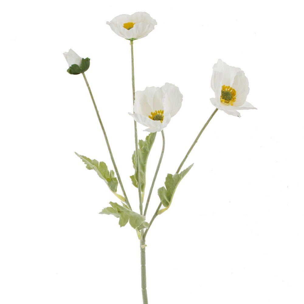 GAEM Цветок искусственный "Мак" (Real Touch), L14 W14 H64 см