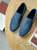 Лоферы Loro Piana Summer Walk с мехом