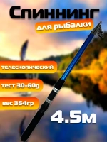 Спиннинг WEI 017B Nest Spin 30-60гр 4,5 метра