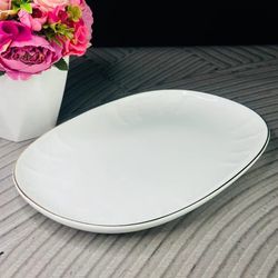 Lenardi 226-176 Блюдо 26см MARIA GOLD в под.уп.(х24)Фарфор