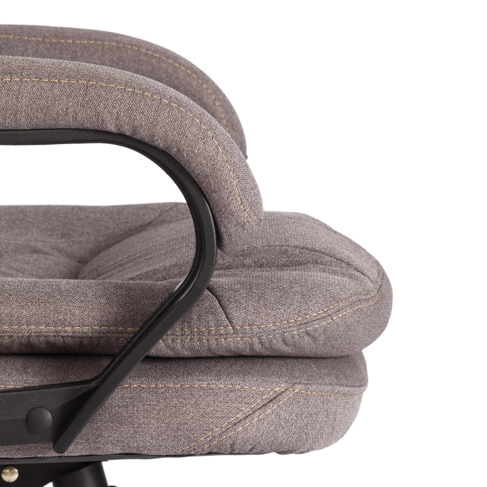 Кресло COMFORT LT (22) ткань рогожка Nice, мокко (серо-бежевая)