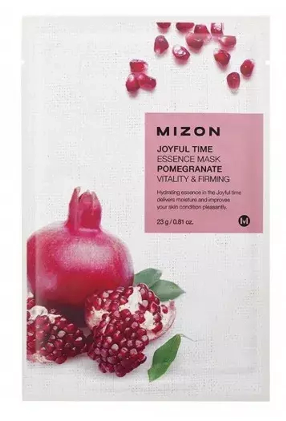 MIZON JOYFUL TIME ESSENCE MASK POMEGRANAT ТКАНЕВАЯ МАСКА С ЭКСТРАКТОМ ГРАНАТОВОГО СОКА