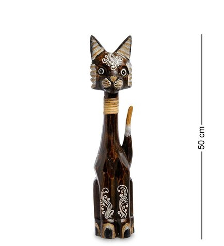 Decor and Gift 99-250 Статуэтка «Кошка» 50 см (албезия, о.Бали)