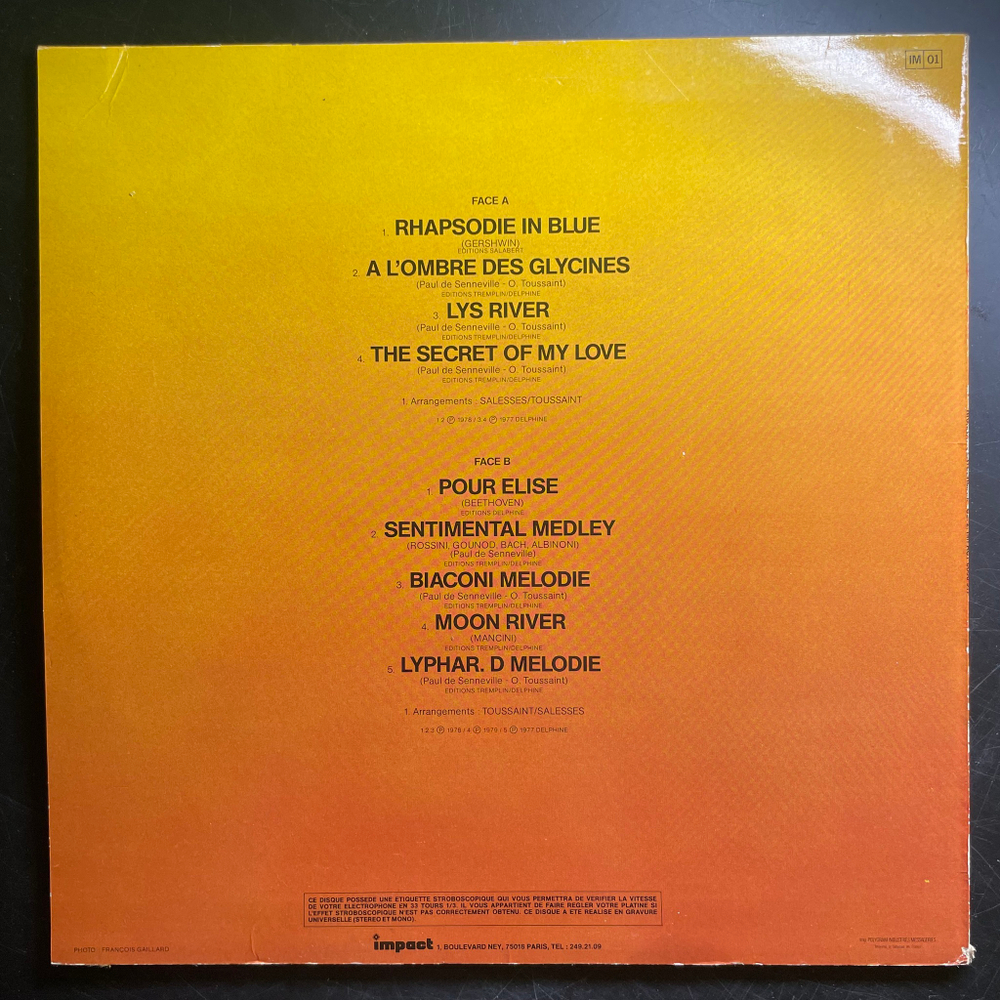 Richard Clayderman – Volume 3 (Франция)