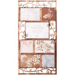 Innova PI04986 фоторамка 7 фото 3 x 10*10, 3 х 10*15, 1 x 13*18 Milano V бронза, пластик | Innova