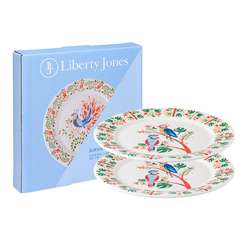 Набор тарелок parrot из коллекции birds of paradise в подарочной упаковке, D21 см, 2 шт.